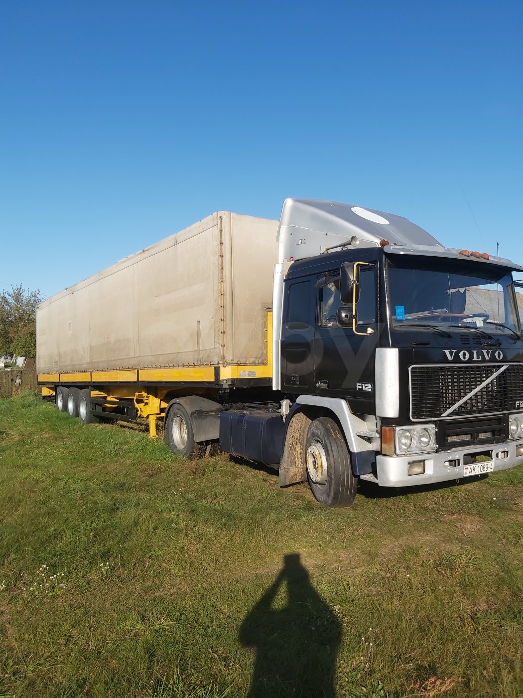 Volvo F 12-380, 1988 г.