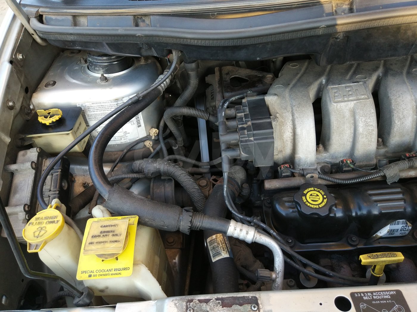 Dodge Caravan III, 7 мест, 2000 г.