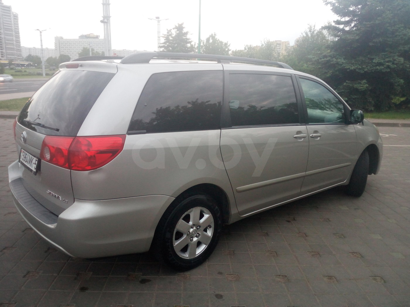 Toyota Sienna II (XL20) · Рестайлинг, 7 мест, 2007 г.