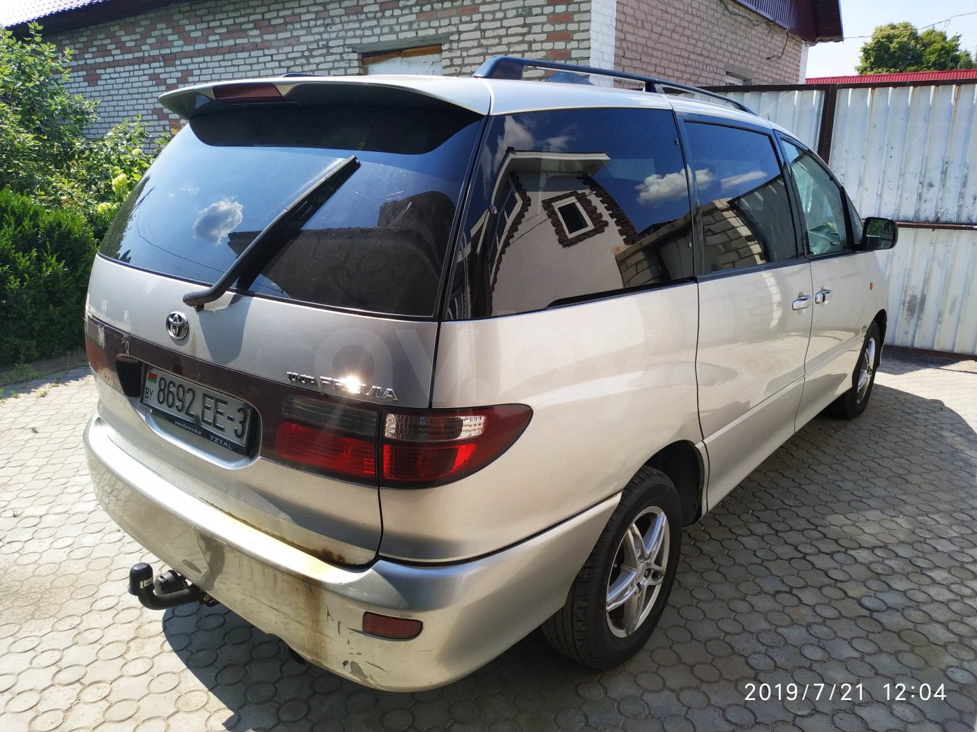Toyota Previa II (XR30, XR40), 7 мест, 2002 г.