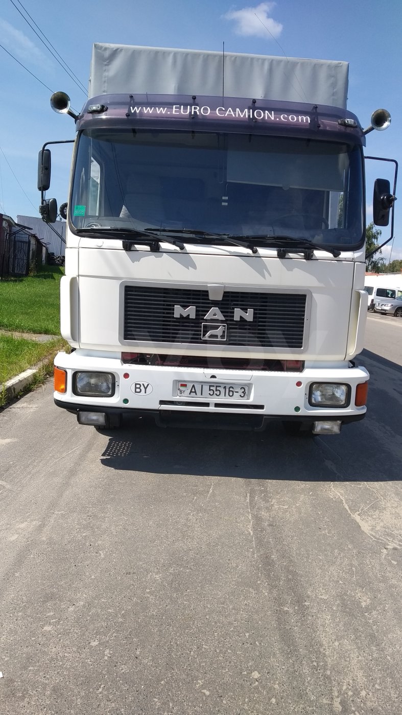 MAN 12 12.232, 1991 г.