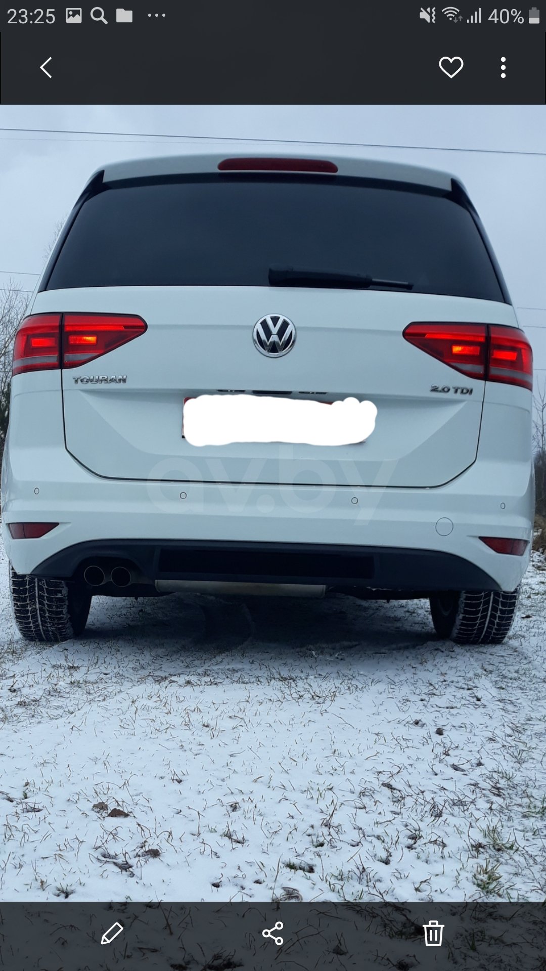Volkswagen Touran III, 2016 г.