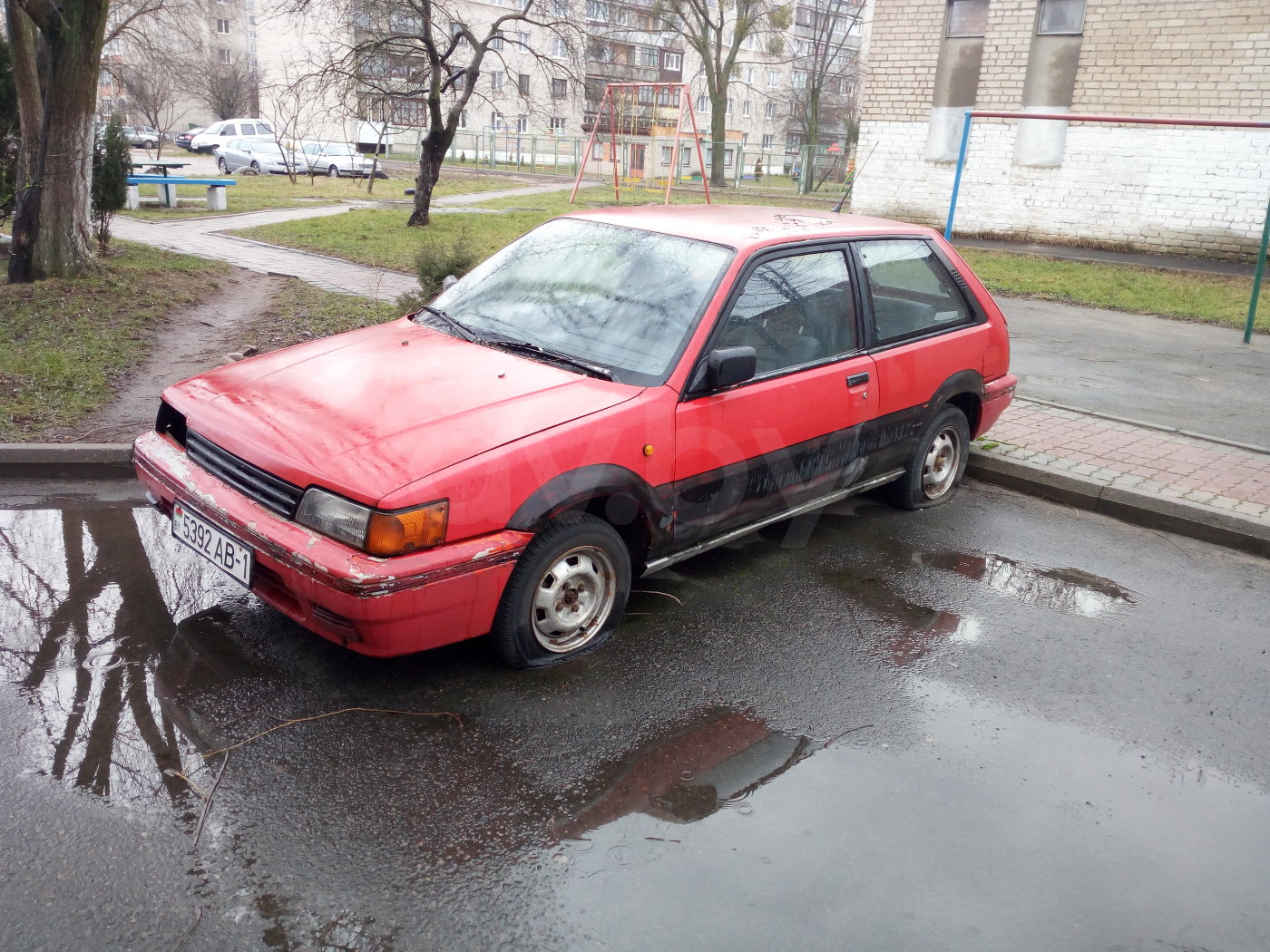Nissan Sunny N13, 1989 г.