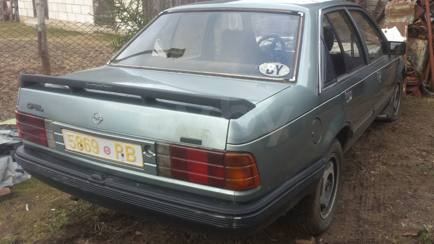 Opel Rekord, 1986 г.
