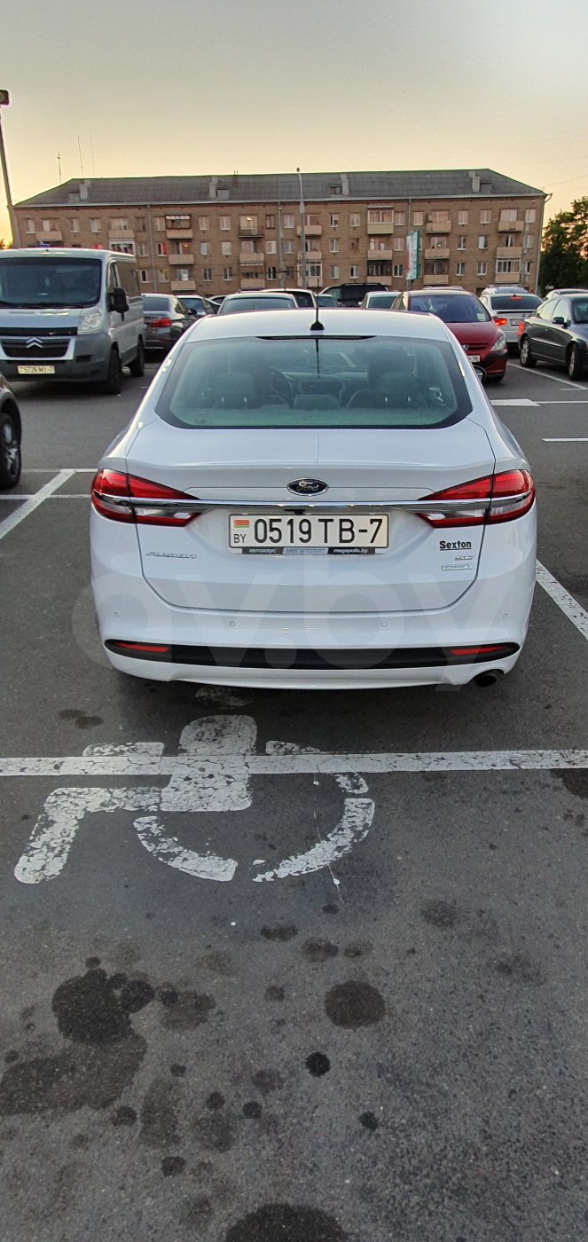 Ford Fusion USA II · Рестайлинг, 2016 г.