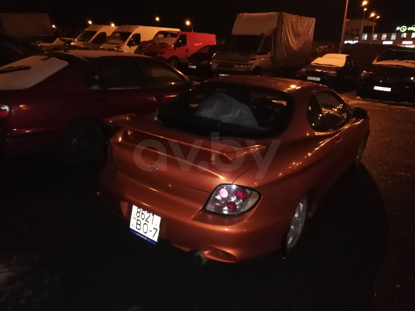 Hyundai Tiburon RD · Рестайлинг, 2001 г.