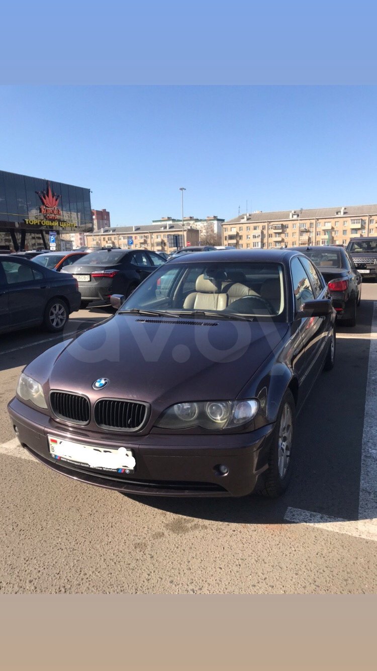 BMW 3 серия E46, 2002 г.