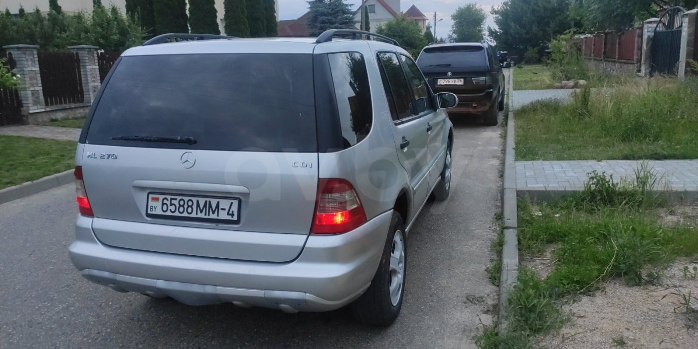 Mercedes-Benz M-Класс W163 · Рестайлинг, 2003 г.