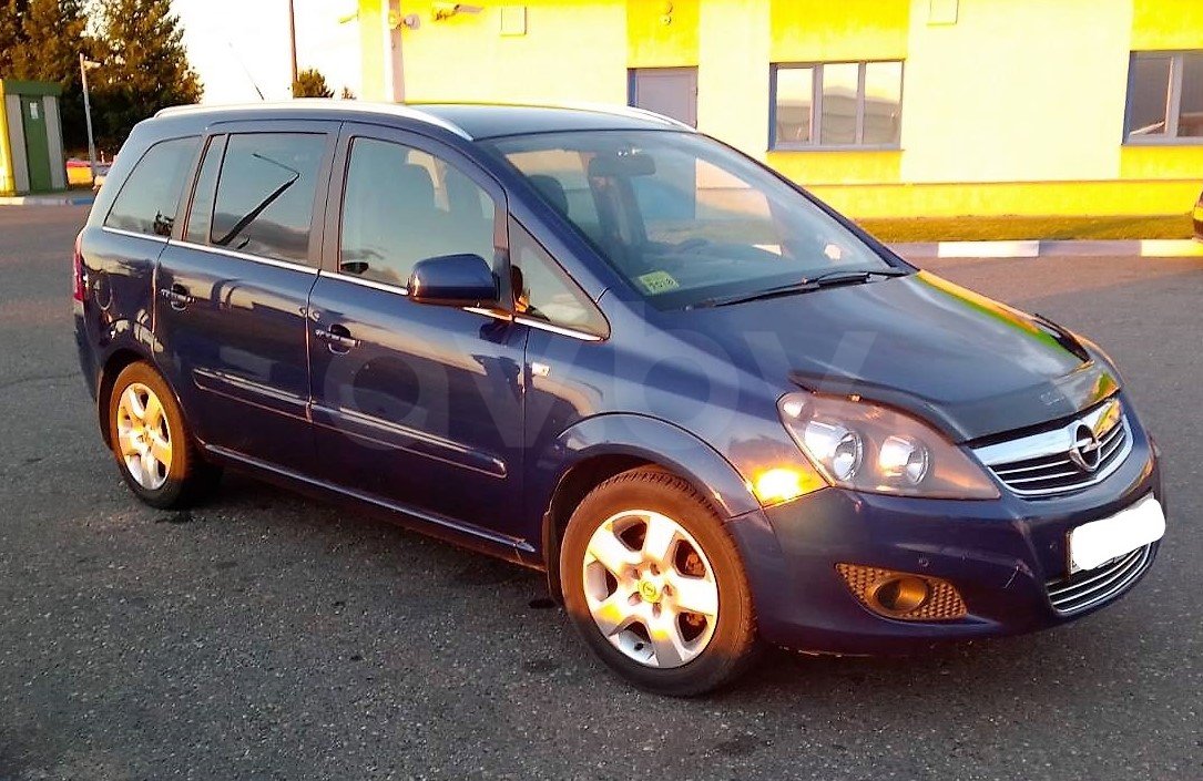 Opel Zafira B · Рестайлинг, 7 мест, 2011 г.