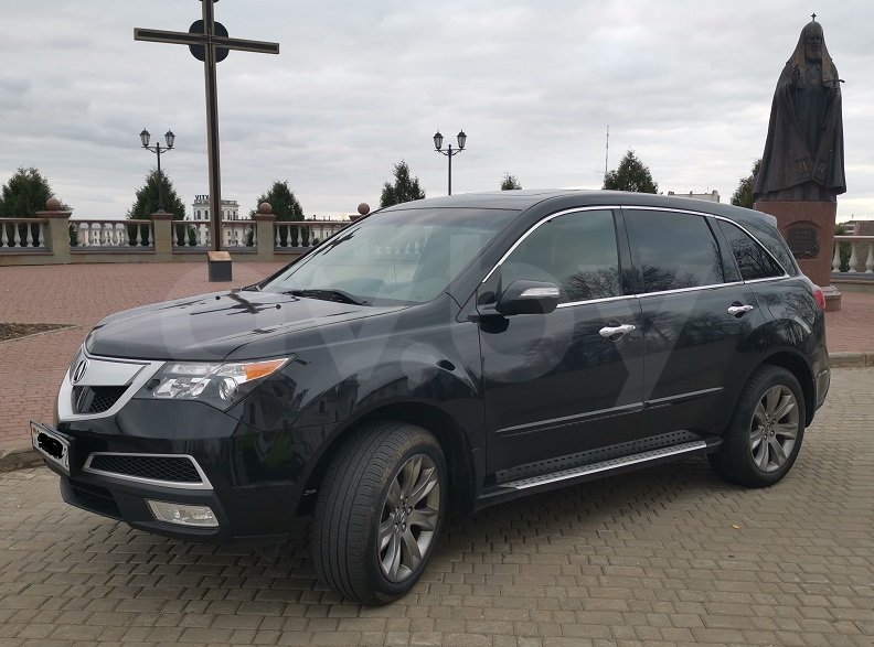 Acura MDX II · Рестайлинг, 7 мест, 2012 г.