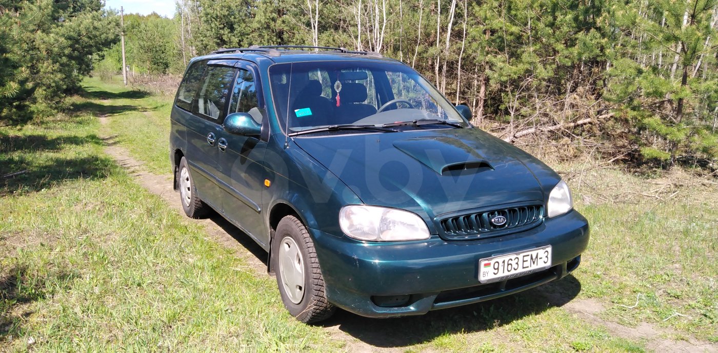 Kia Carnival I, 7 мест, 2001 г.