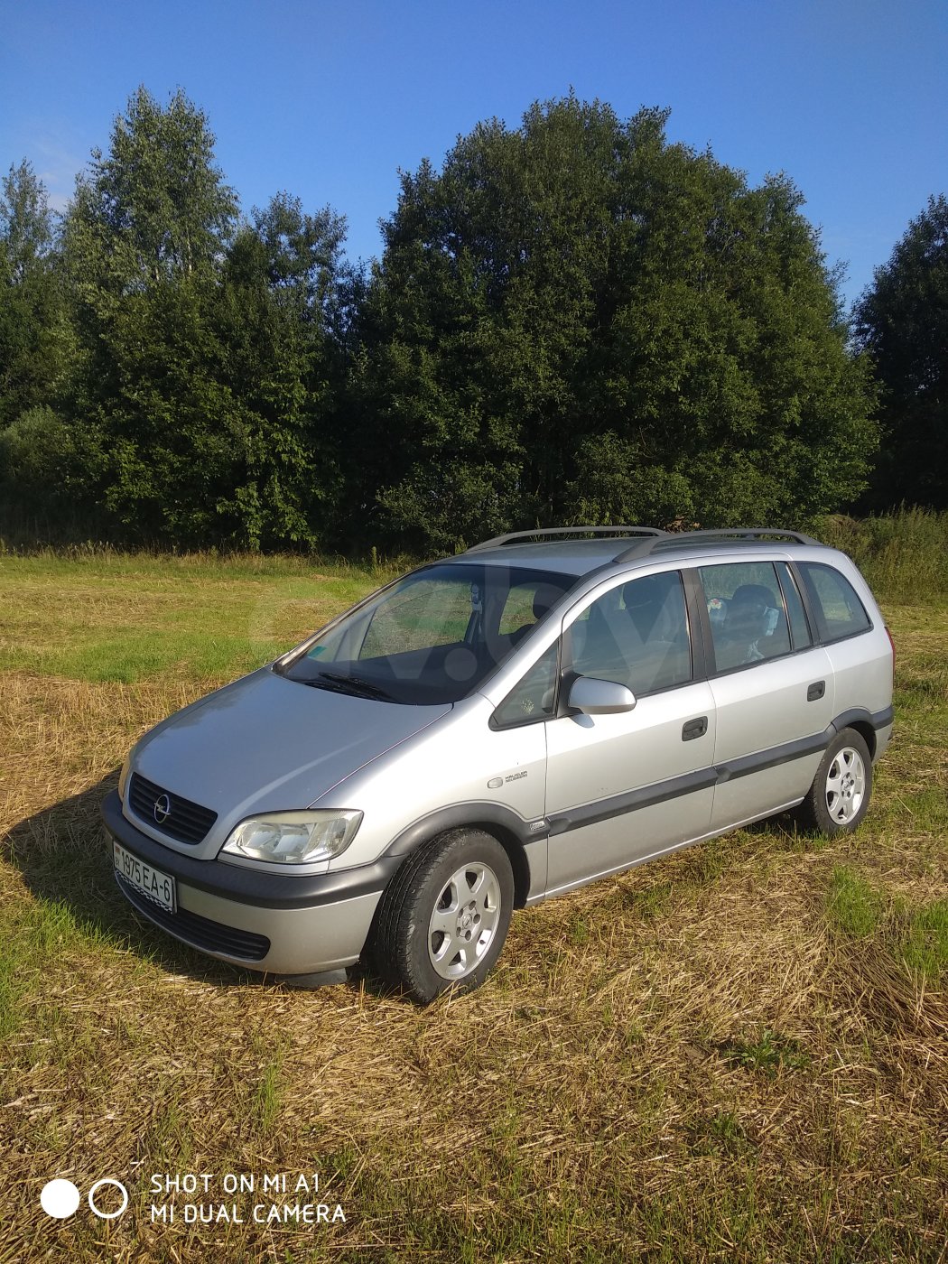 Opel Zafira A, 7 мест, 2002 г.