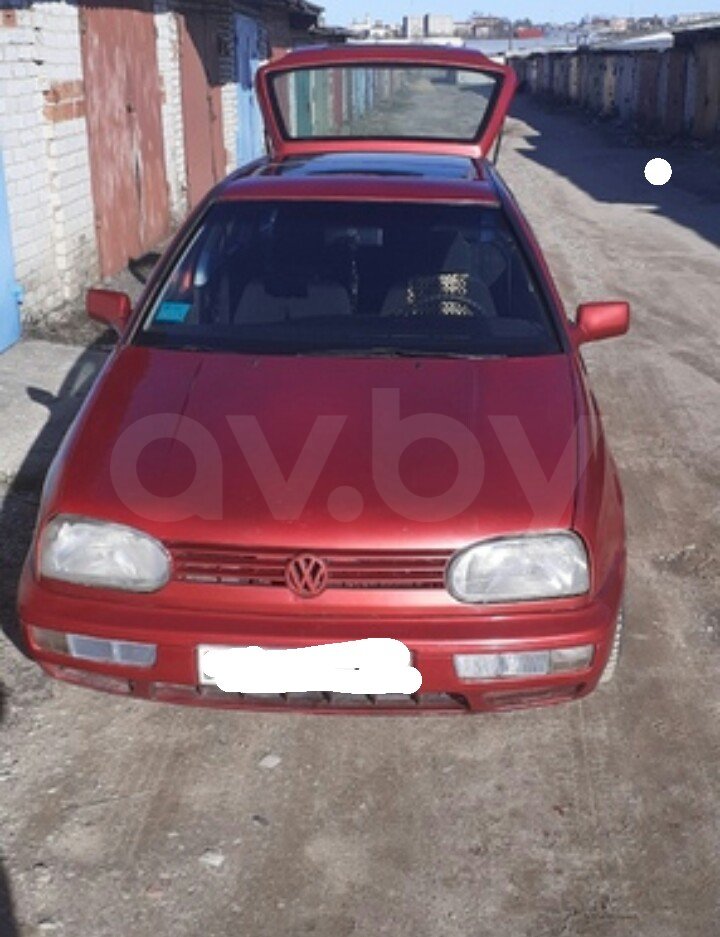 Volkswagen Golf III, 1995 г.