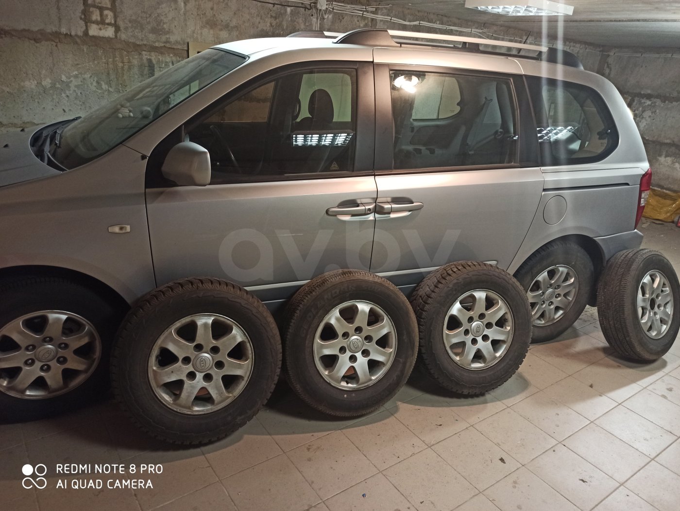 Kia Carnival II, 7 мест, 2007 г.