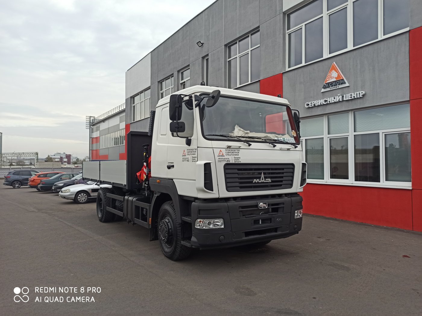 Купить кран-манипулятор Автомобиль с КМУ Fassi F85.0.23, 2023 г. за 330000  byn