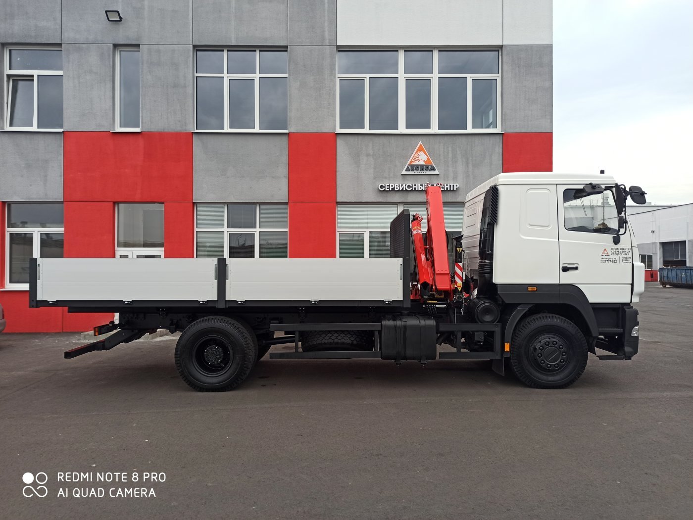 Купить кран-манипулятор Автомобиль с КМУ Fassi F85.0.23, 2023 г. за 330000  byn