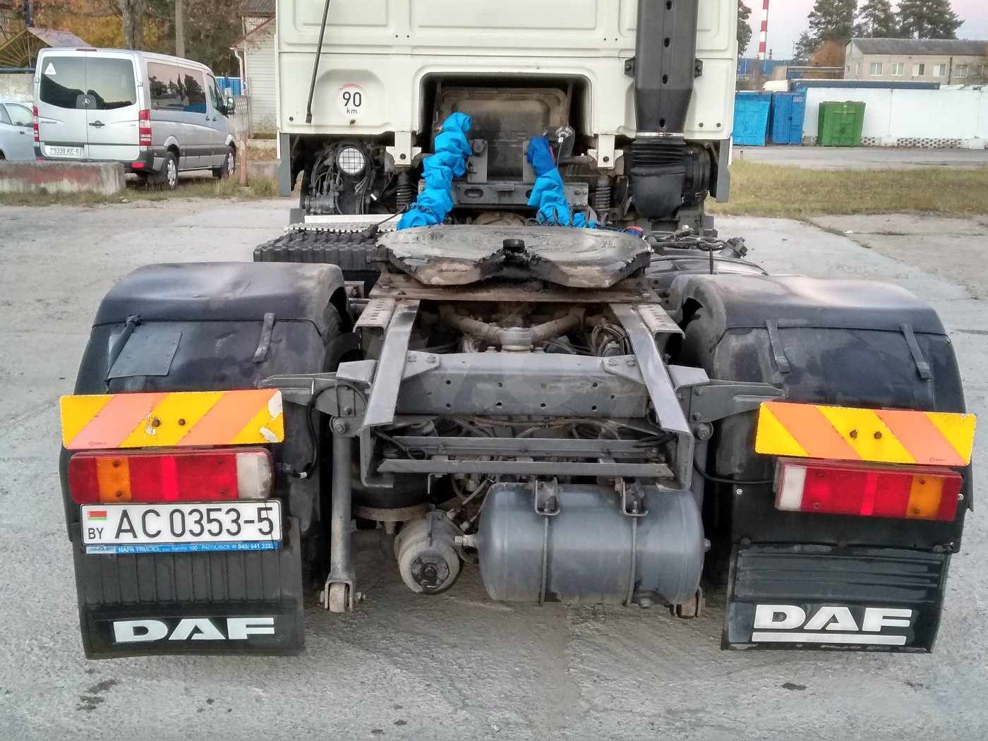 Кран печки daf 95