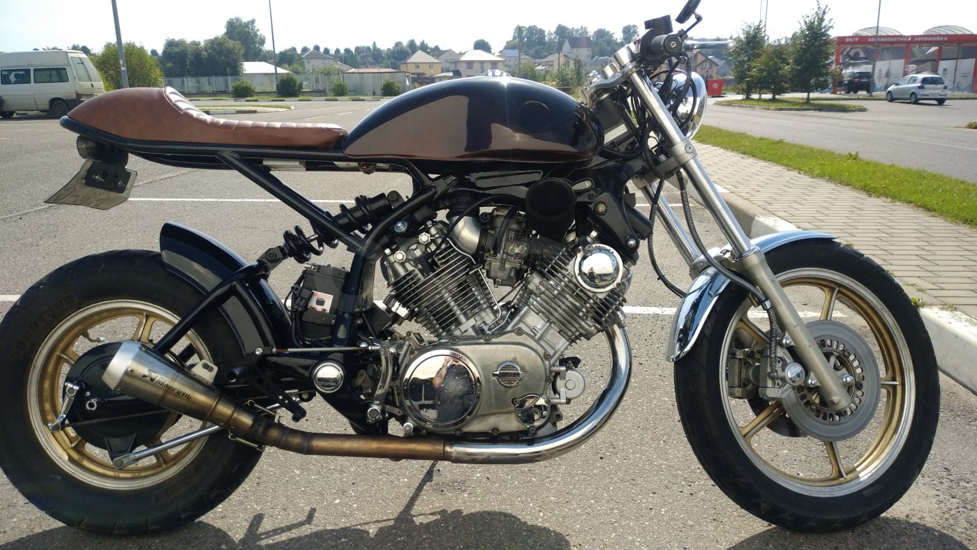 Yamaha XV cafe racer, 1984 г.