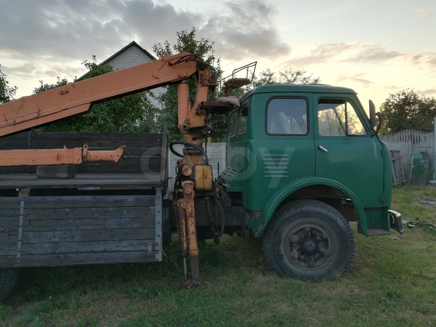 Купить кран-манипулятор Маз 500, 1987 г. за 5700 usd