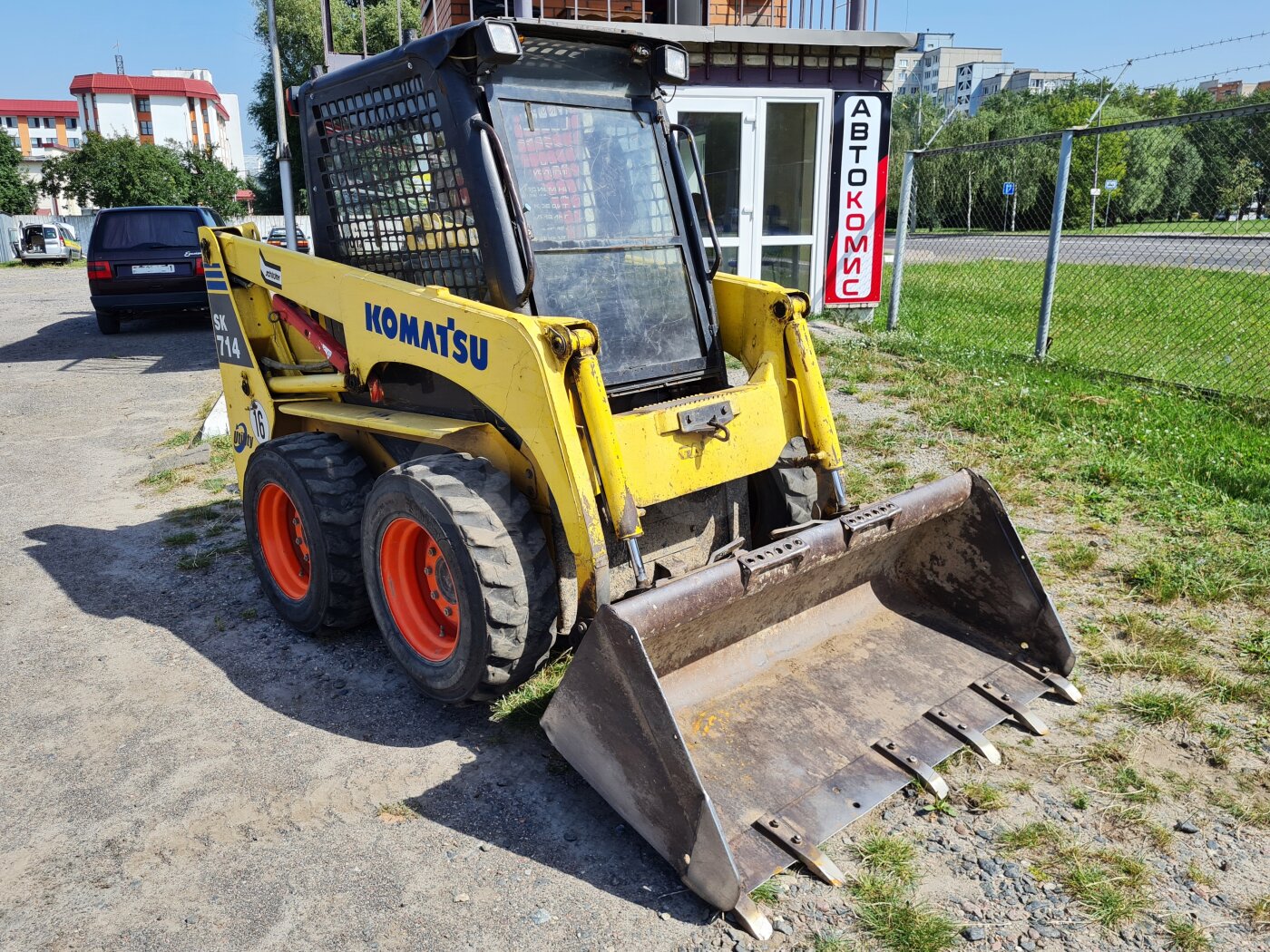 Купить мини-погрузчик Komatsu SK714-5, 2008 г. за 18500 usd