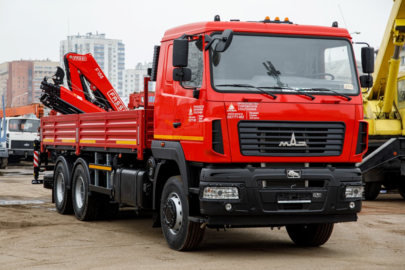 Купить кран-манипулятор Автомобиль AGC64M с КМУ Fassi F155A.0.25, 2023 г.  за 440000 byn