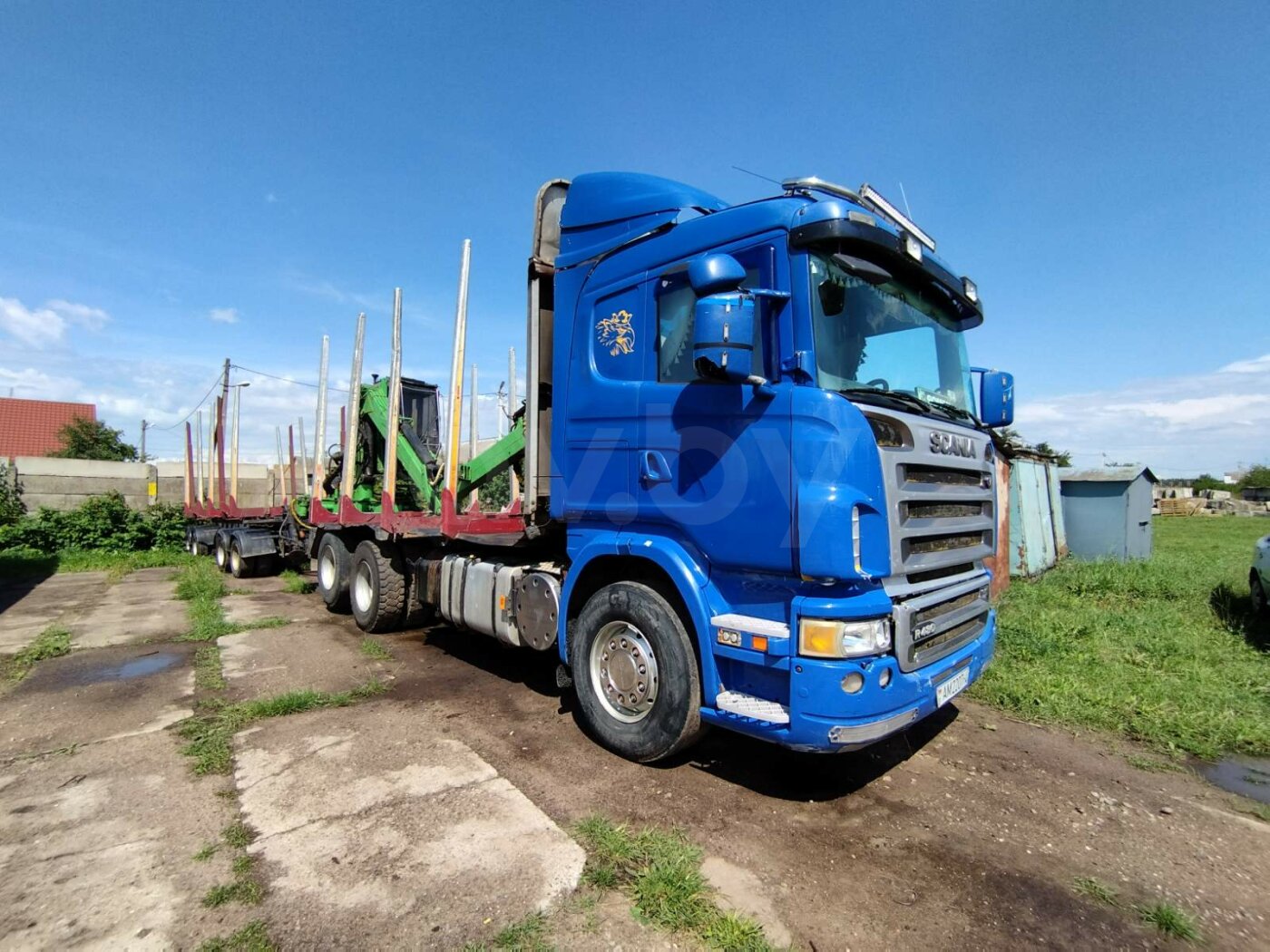 Купить лесовоз SCANIA, 2008 г. за 55000 usd