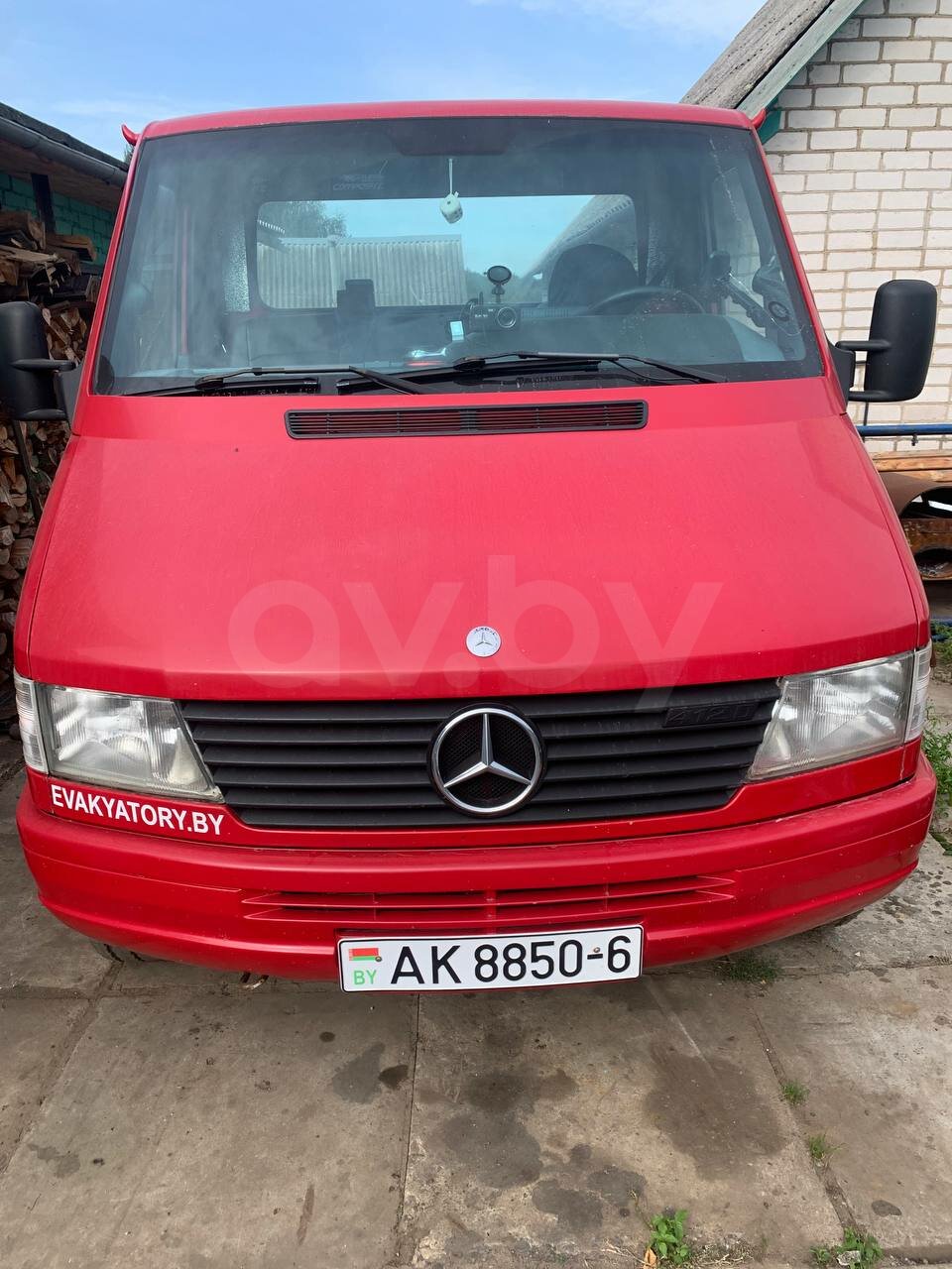 Купить эвакуатор c лебедкой Mercedes Benz Sprinter, 2000 г. за 14200 usd