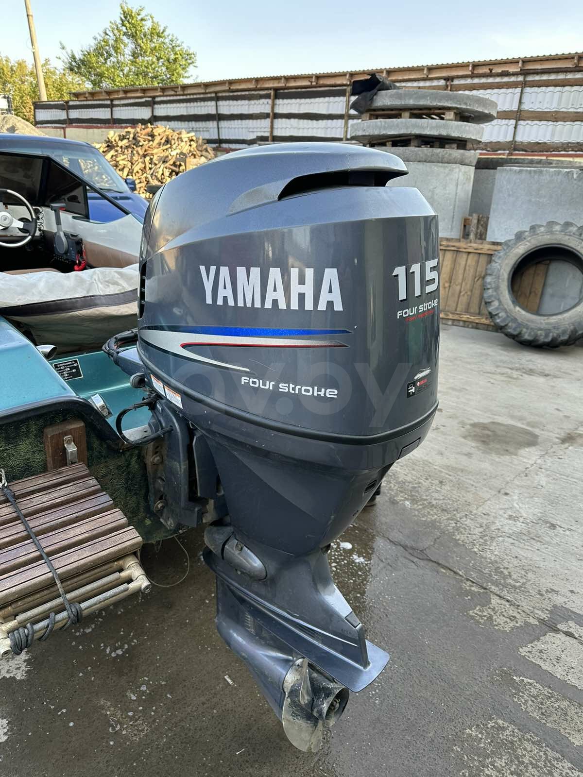 Купить лодочный мотор YAMAHA 115 в в Речице. Объявление о продаже лодочного  мотора. Автомалиновка - сайт частных объявлений.