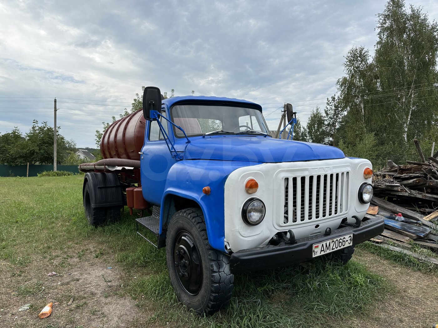 Купить вакуумная машина ГАЗ 53-12 Ассенизатор (вакуум машина), 1987 г. за  3800 usd