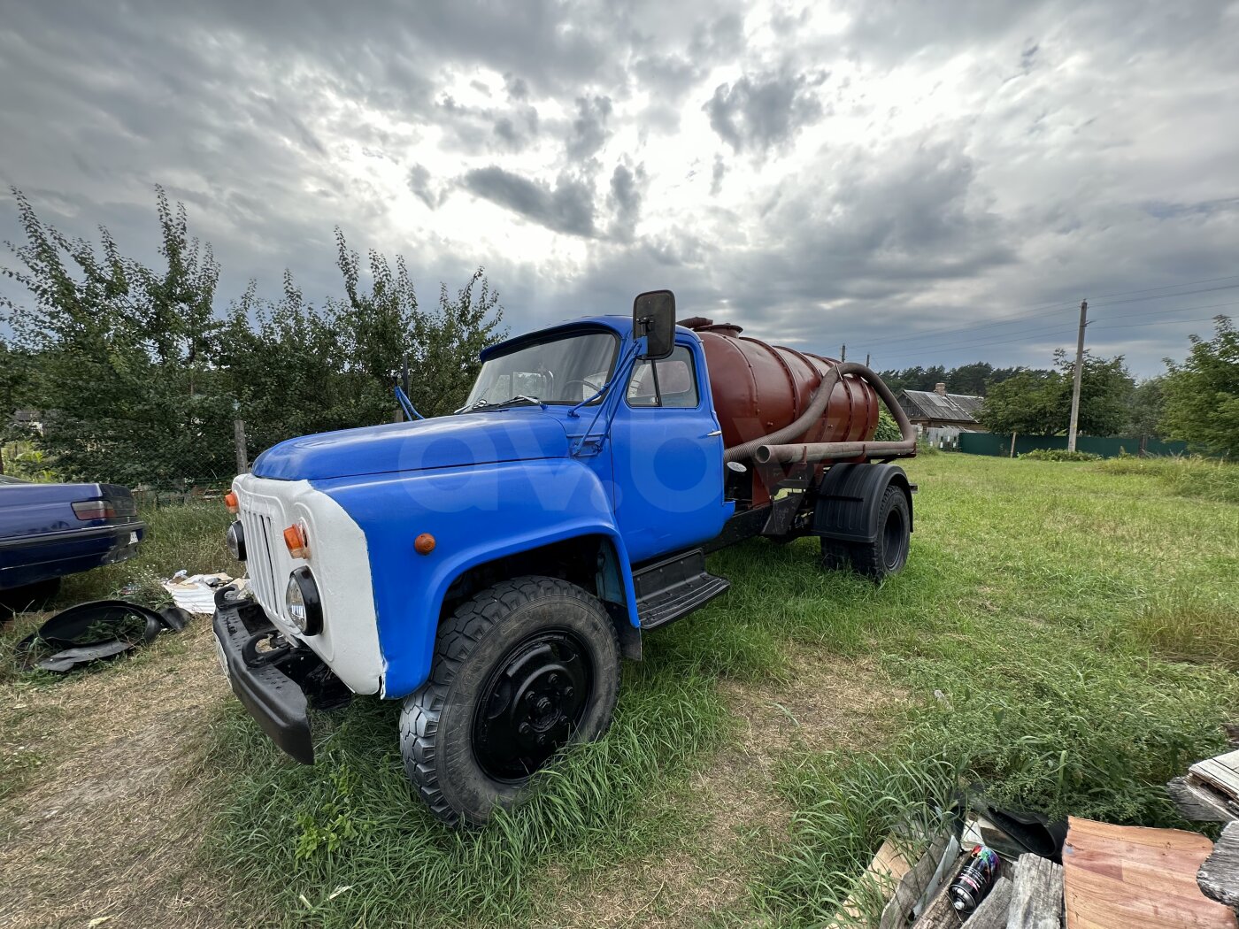 Купить вакуумная машина ГАЗ 53-12 Ассенизатор (вакуум машина), 1987 г. за  3800 usd