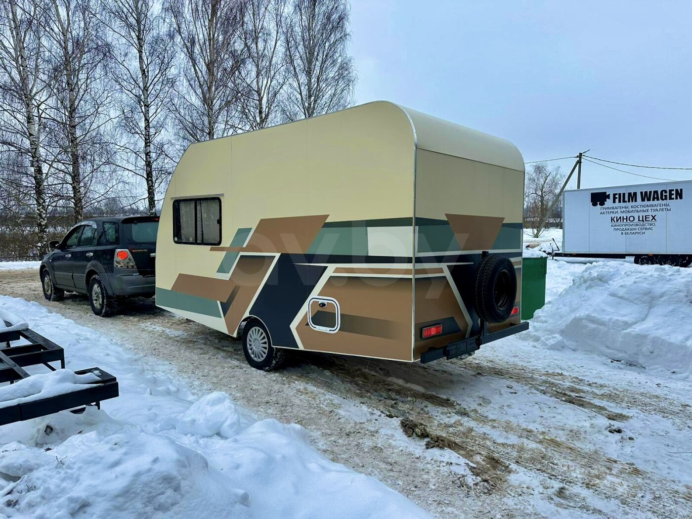 Купить прицеп дача Lipov Waggon K400, 2023 г. за 11900 usd