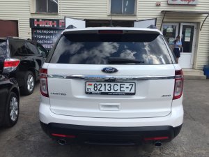 Ford Explorer V, 7 мест, 2012 г.