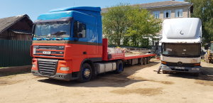 DAF XF 105 410 Низкорамный, 2007 г.